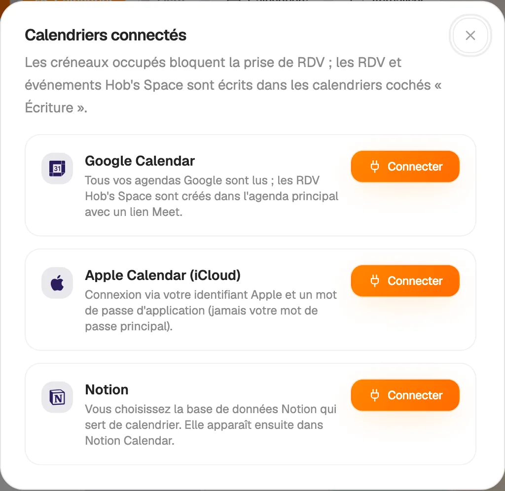 Google, Apple iCloud and Notion in one place