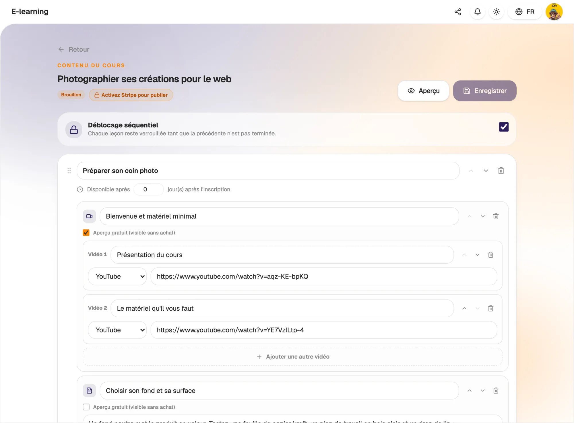 Release content at the right time
