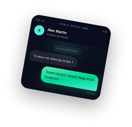 SMS conversation