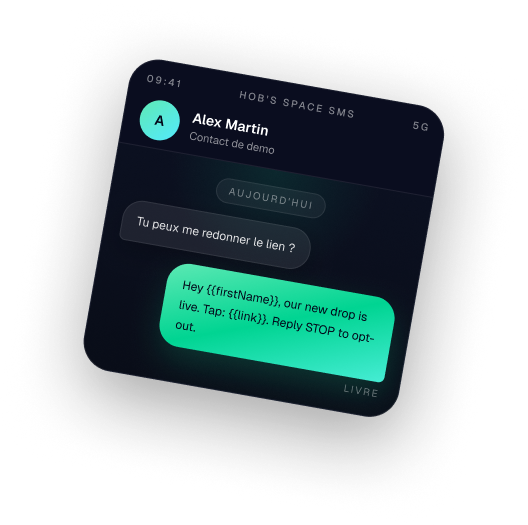 SMS conversation preview